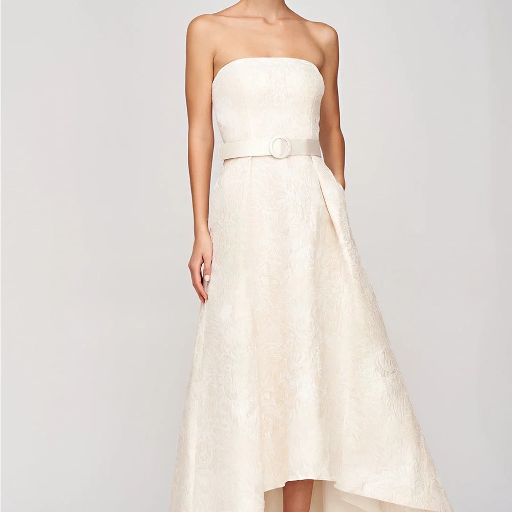 Bella Hi-Low Gown by Kay Unger - Picture 1 of 9